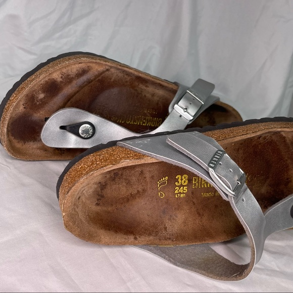 Birkenstock Gizeh sandal Silver 38 - Picture 5 of 8